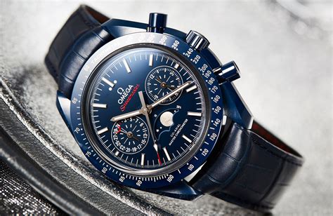 omega speedmaster blue moon